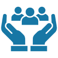 Community care concept illustration